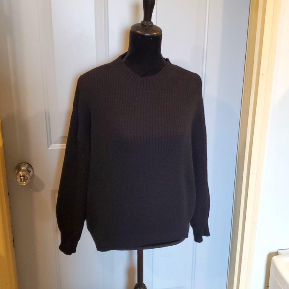 Dazy Black Knit Sweater